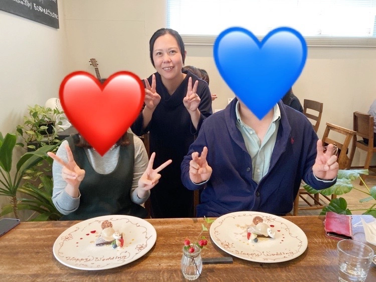 ご成婚されたお二人
